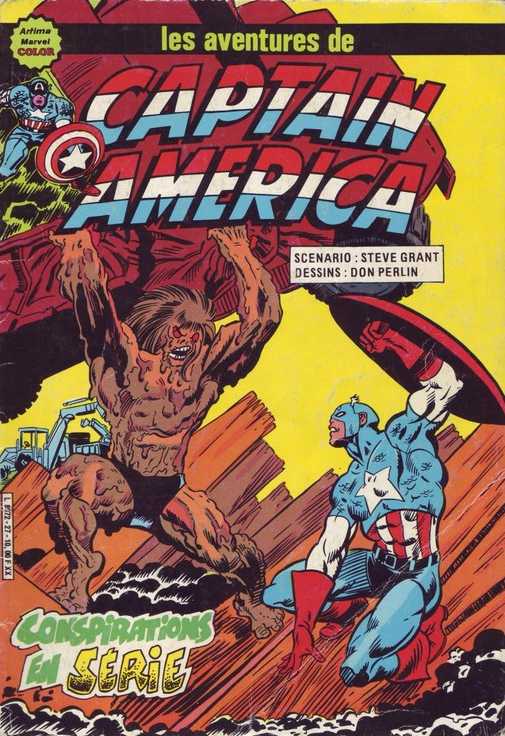 Scan de la Couverture Captain America n 27
